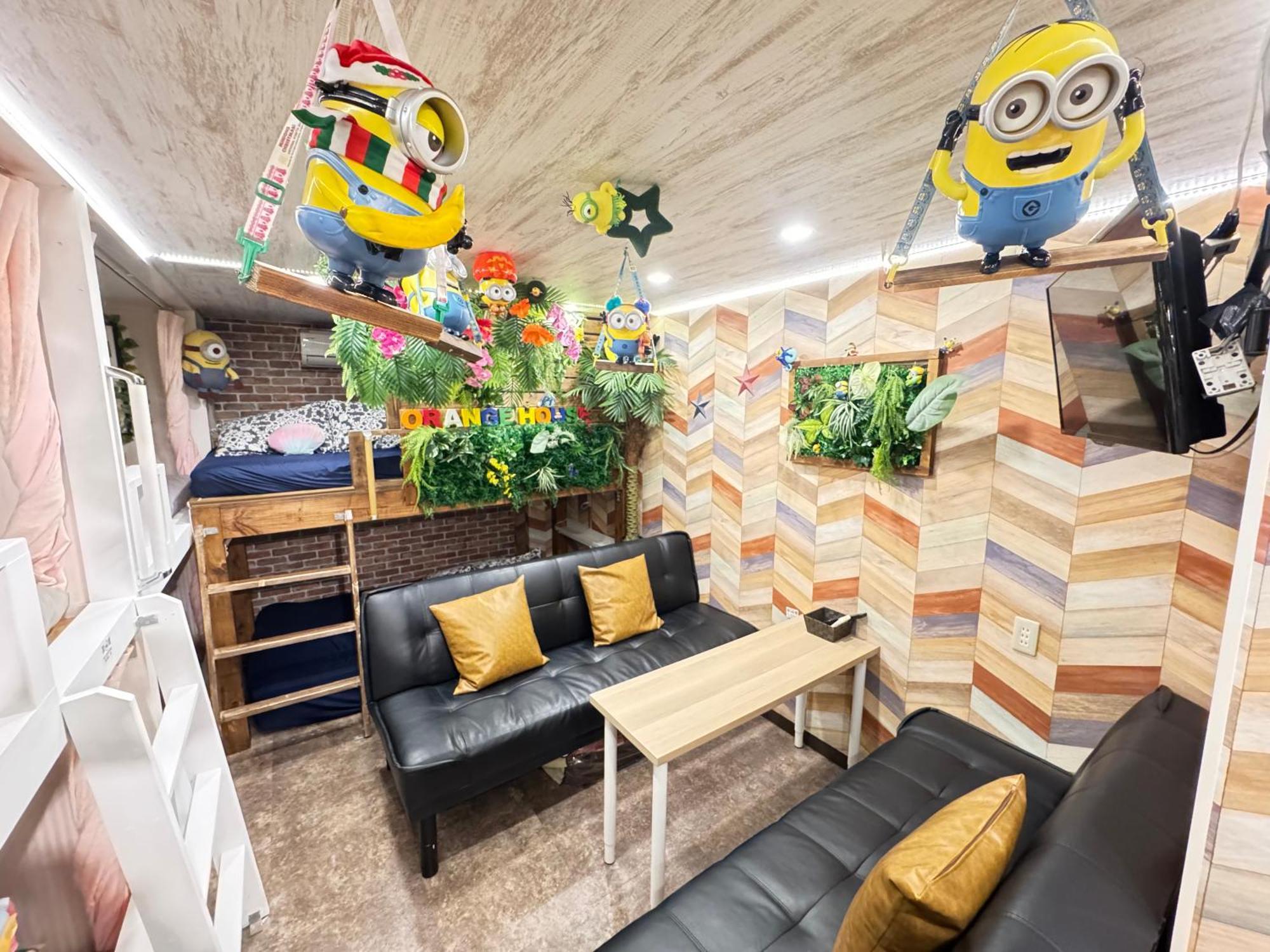 Hotel Orange House Осака Экстерьер фото